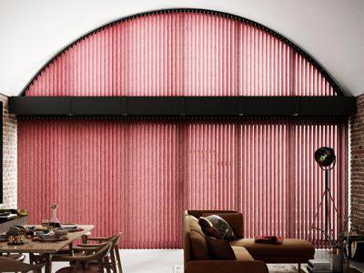 Arched Vertical Blinds