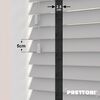 EdBevans - Spectrum Solid Wood Venetian Blind - Mono Pale 50mm Slat with Chevron Shadow 25mm Tape - Prettoni