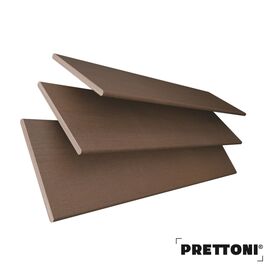 EdBevans - Spectrum Solid Wood Venetian Blind - Mono Mocha 50mm Slat with Chevron Nimbus 25mm Tape - Prettoni