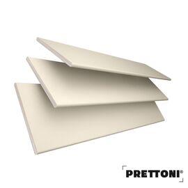 EdBevans - Spectrum Solid Wood Venetian Blind - Mono Cream 35mm Slat with - Ladder String - Prettoni