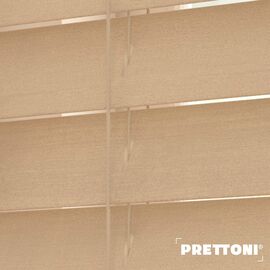 EdBevans - Spectrum Solid Wood Venetian Blind - Mono Maple 35mm Slat with - Ladder String - Prettoni