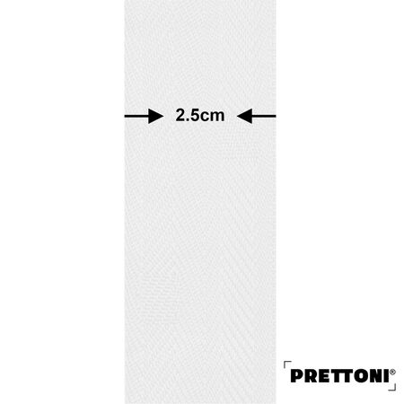 EdBevans - Spectrum Solid Wood Venetian Blind - Mono Graphite 35mm Slat with Chevron Porcelain 25mm Tape - Prettoni