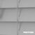 EdBevans - Spectrum Solid Wood Venetian Blind - Mono Grey 35mm Slat with - Ladder String - Prettoni