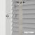 EdBevans - Spectrum Solid Wood Venetian Blind - Mono Grey 50mm Slat with Woven Ethereal 38mm Tape - Prettoni