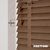 EdBevans - Spectrum Solid Wood Venetian Blind - Mono Mocha 35mm Slat with Chevron Cinnamon 25mm Tape - Prettoni