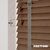 EdBevans - Spectrum Solid Wood Venetian Blind - Mono Mocha 50mm Slat with Chevron Granite 25mm Tape - Prettoni