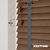 EdBevans - Spectrum Solid Wood Venetian Blind - Mono Mocha 50mm Slat with Chevron Lava 25mm Tape - Prettoni