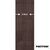 EdBevans - Spectrum Solid Wood Venetian Blind - Mono Onyx 35mm Slat with Chevron Umber 25mm Tape - Prettoni
