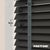 EdBevans - Spectrum Solid Wood Venetian Blind - Mono Onyx 50mm Slat with Chevron Lava 25mm Tape - Prettoni