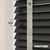 EdBevans - Spectrum Solid Wood Venetian Blind - Mono Onyx 50mm Slat with Woven Ethereal 38mm Tape - Prettoni