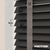 EdBevans - Spectrum Solid Wood Venetian Blind - Mono Onyx 50mm Slat with Woven Flint 38mm Tape - Prettoni