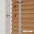 EdBevans - Spectrum Solid Wood Venetian Blind - Mono Natural 35mm Slat with Chevron Nimbus 25mm Tape - Prettoni