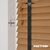 EdBevans - Spectrum Solid Wood Venetian Blind - Mono Natural 35mm Slat with Chevron Shadow 25mm Tape - Prettoni