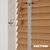 EdBevans - Spectrum Solid Wood Venetian Blind - Mono Natural 50mm Slat with Chevron Nimbus 25mm Tape - Prettoni