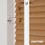 EdBevans - Spectrum Solid Wood Venetian Blind - Mono Natural 50mm Slat with Woven Naturo 38mm Tape - Prettoni