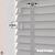 EdBevans - Spectrum Solid Wood Venetian Blind - Mono Pale 35mm Slat with Chevron Nimbus 25mm Tape - Prettoni