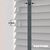 EdBevans - Spectrum Solid Wood Venetian Blind - Mono Pale 35mm Slat with Chevron Lava 25mm Tape - Prettoni