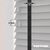 EdBevans - Spectrum Solid Wood Venetian Blind - Mono Pale 35mm Slat with Chevron Shadow 25mm Tape - Prettoni
