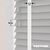 EdBevans - Spectrum Solid Wood Venetian Blind - Mono Pale 50mm Slat with Chevron Snowy 25mm Tape - Prettoni