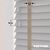 EdBevans - Spectrum Solid Wood Venetian Blind - Mono Pale 50mm Slat with Chevron Stonewall 25mm Tape - Prettoni