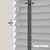 EdBevans - Spectrum Solid Wood Venetian Blind - Mono Pale 50mm Slat with Chevron Lava 25mm Tape - Prettoni