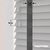 EdBevans - Spectrum Solid Wood Venetian Blind - Mono Pale 50mm Slat with Woven Gravel 38mm Tape - Prettoni