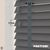 EdBevans - Spectrum Solid Wood Venetian Blind - Mono Graphite 35mm Slat with Chevron Lava 25mm Tape - Prettoni