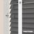 EdBevans - Spectrum Solid Wood Venetian Blind - Mono Graphite 50mm Slat with Woven Naturo 38mm Tape - Prettoni
