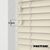 EdBevans - Spectrum Solid Wood Venetian Blind - Mono Cream 35mm Slat with - Ladder String - Prettoni