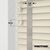 EdBevans - Spectrum Solid Wood Venetian Blind - Mono Cream 50mm Slat with Woven Ethereal 38mm Tape - Prettoni