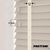 EdBevans - Spectrum Solid Wood Venetian Blind - Mono Beige 35mm Slat with Chevron Avorio 25mm Tape - Prettoni