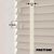 EdBevans - Spectrum Solid Wood Venetian Blind - Mono Beige 35mm Slat with Chevron Cream 25mm Tape - Prettoni