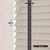 EdBevans - Spectrum Solid Wood Venetian Blind - Mono Beige 50mm Slat with Chevron Aurora 25mm Tape - Prettoni