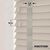 EdBevans - Spectrum Solid Wood Venetian Blind - Mono Beige 50mm Slat with Woven Ethereal 38mm Tape - Prettoni