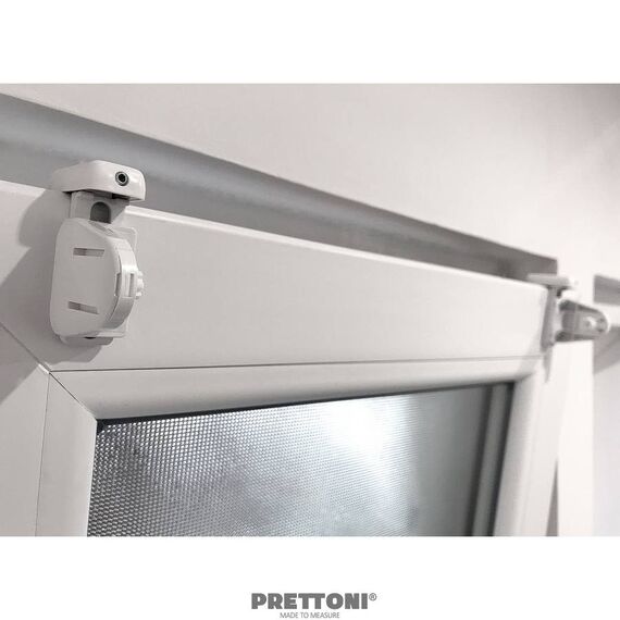 Set of Universal Brackets for Roller Blinds, metal, white, 2 pcs